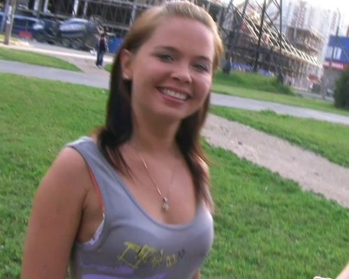 Повезло на улице с девушкой Повезло на улице с девушкой